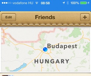 Find Friends iOS7